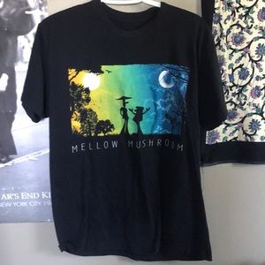 Mellow mushroom moonwalk tee